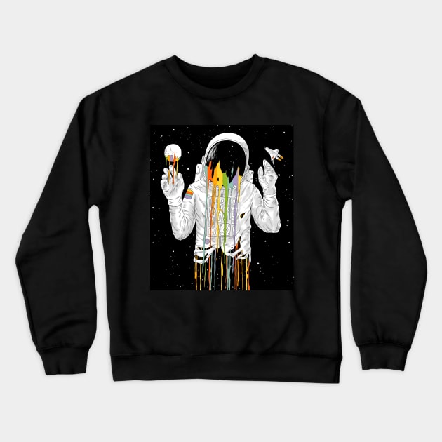 A Dreamful Existence Crewneck Sweatshirt by normanduenas